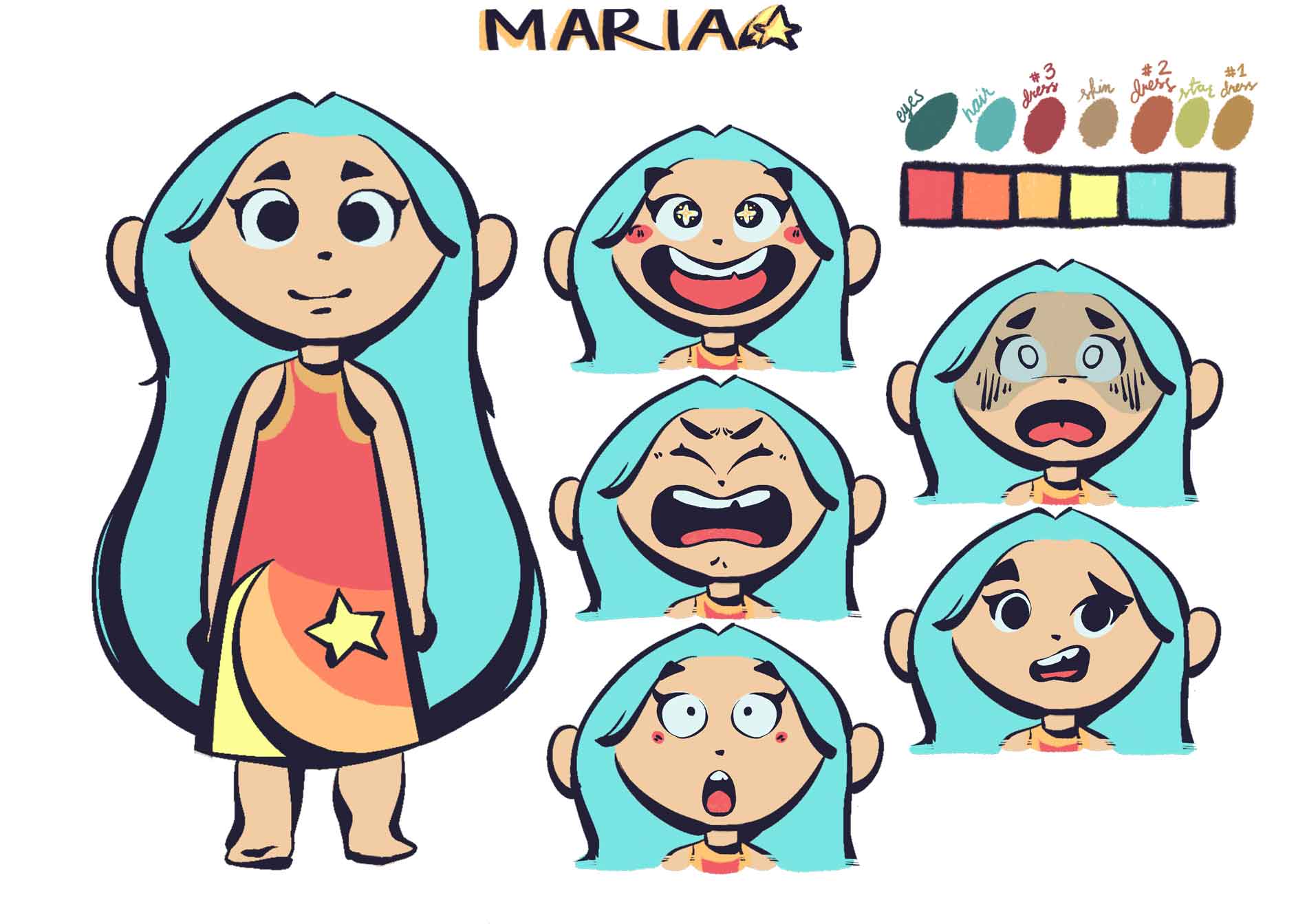 maria character emotions